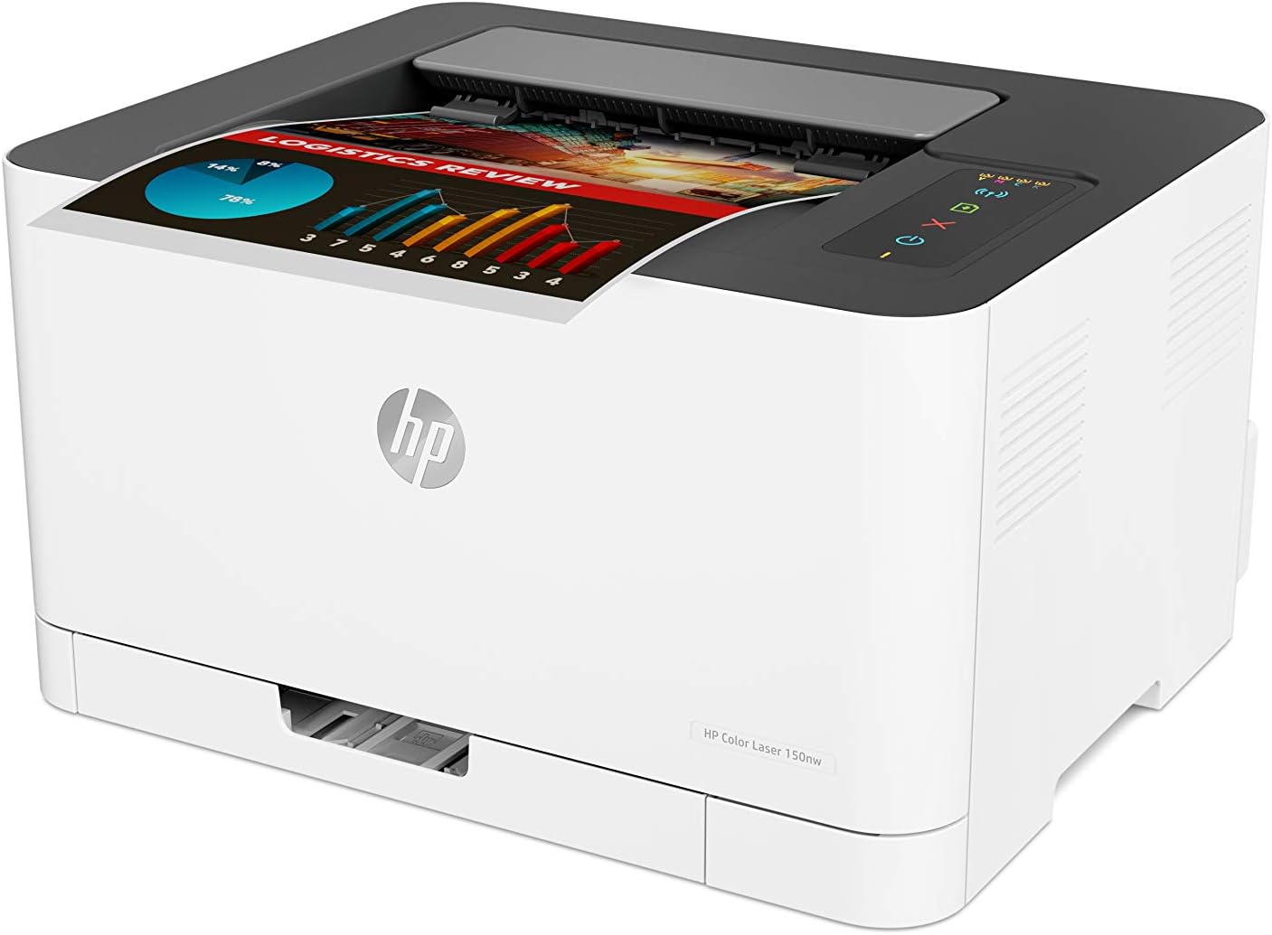 HP Color Laser MFP 179fwg Stampante multifunzione laser a colori, Stampa, Copia, Scansione, Fax, Alimentatore automatico di documenti, Wi-Fi, Ethernet, USB, App HP Smart