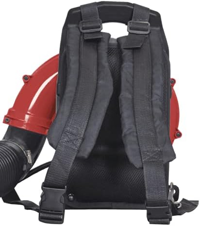 Scheppach Benzin Laubbläser LB5200BP | Anti-Vibrationssystem | 51,7 cm³ 2-Takt-Benzinmotor 1400W | Luftgeschwindigkeit 295 km/h | rückentragbar