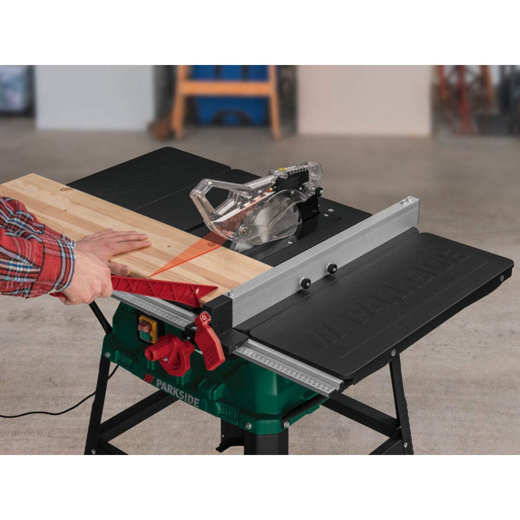 Sega circolare da banco PARKSIDE® "PTKS 2000 H5", 2000 W, con guida laser - Articolo di seconda scelta come nuovo