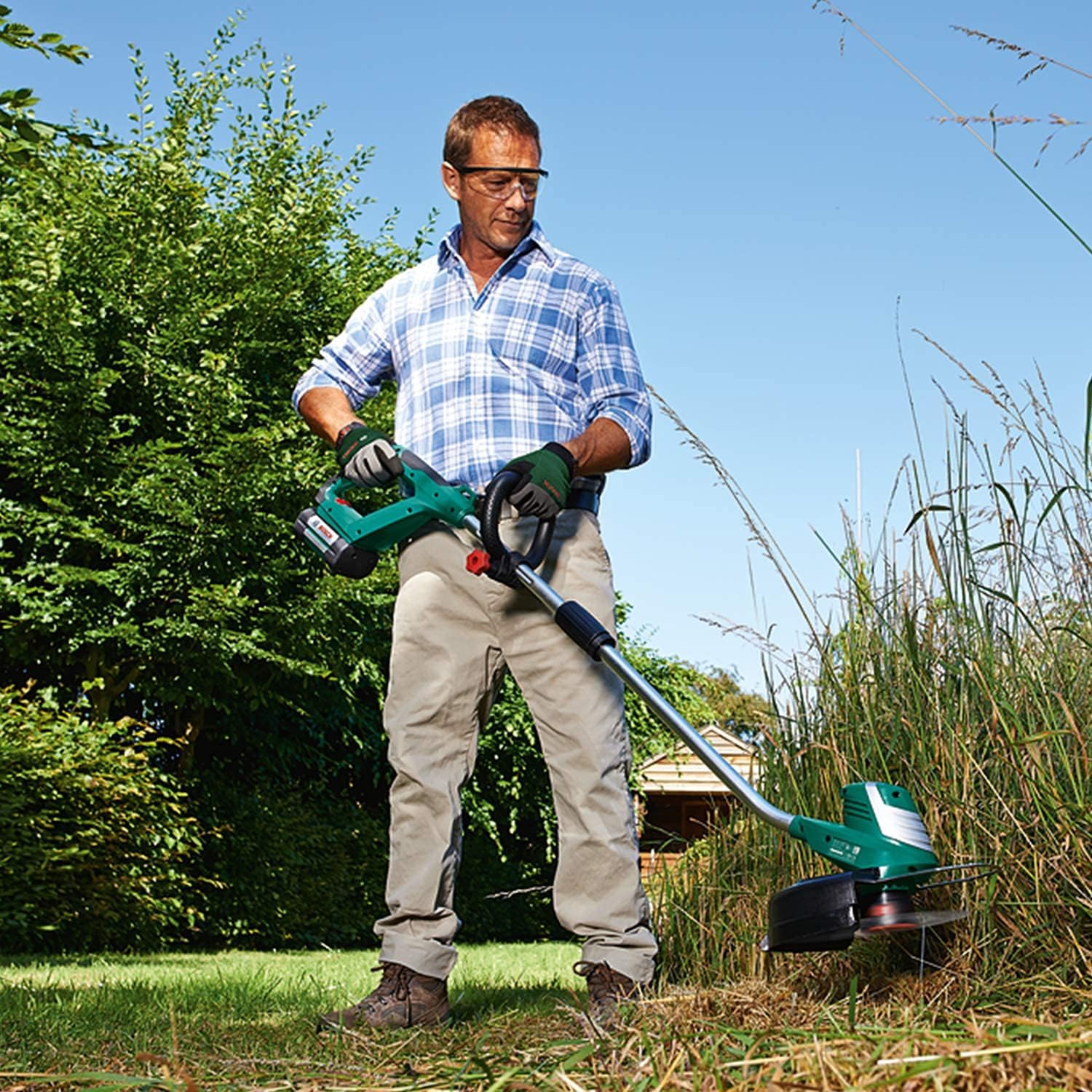 Bosch Akku Rasentrimmer AdvancedGrassCut 36 (1 Akku, 36 Volt System, im Karton)