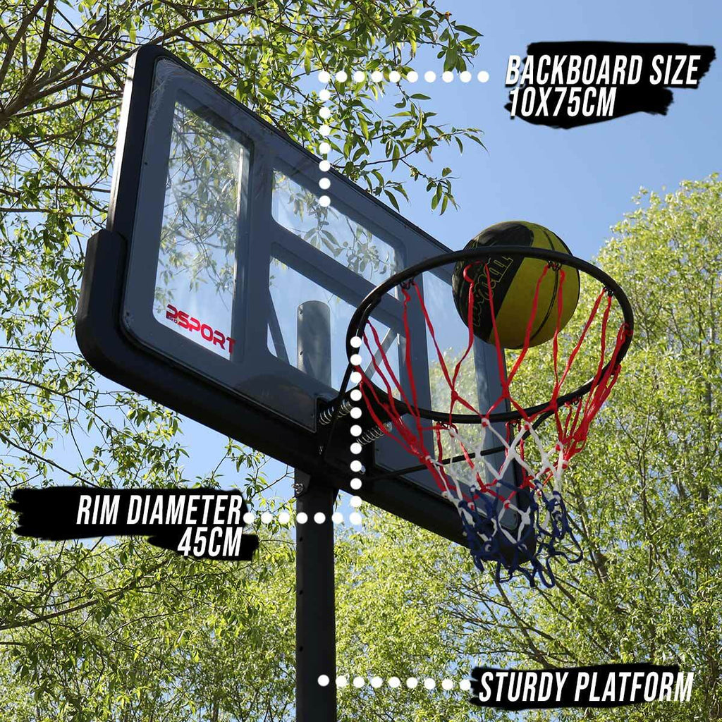 Canestro da basket ProSport 1,5 - 3,05m