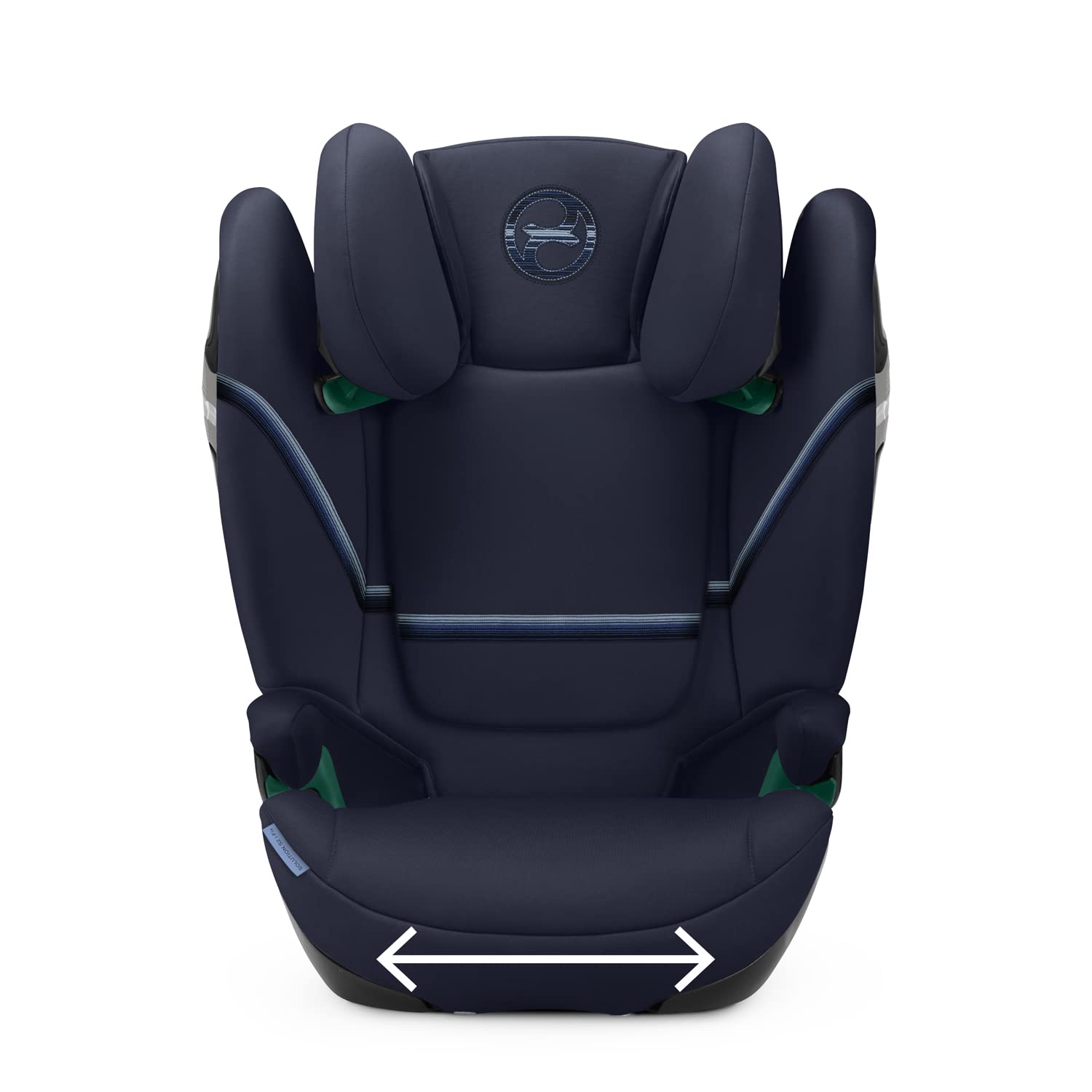 CYBEX Gold Seggiolino auto Solution S2 i-Fix, Per auto con e senza ISOFIX, 100-150 cm, Da 3 a 12 anni circa (15-50 kg), Lava Grey
