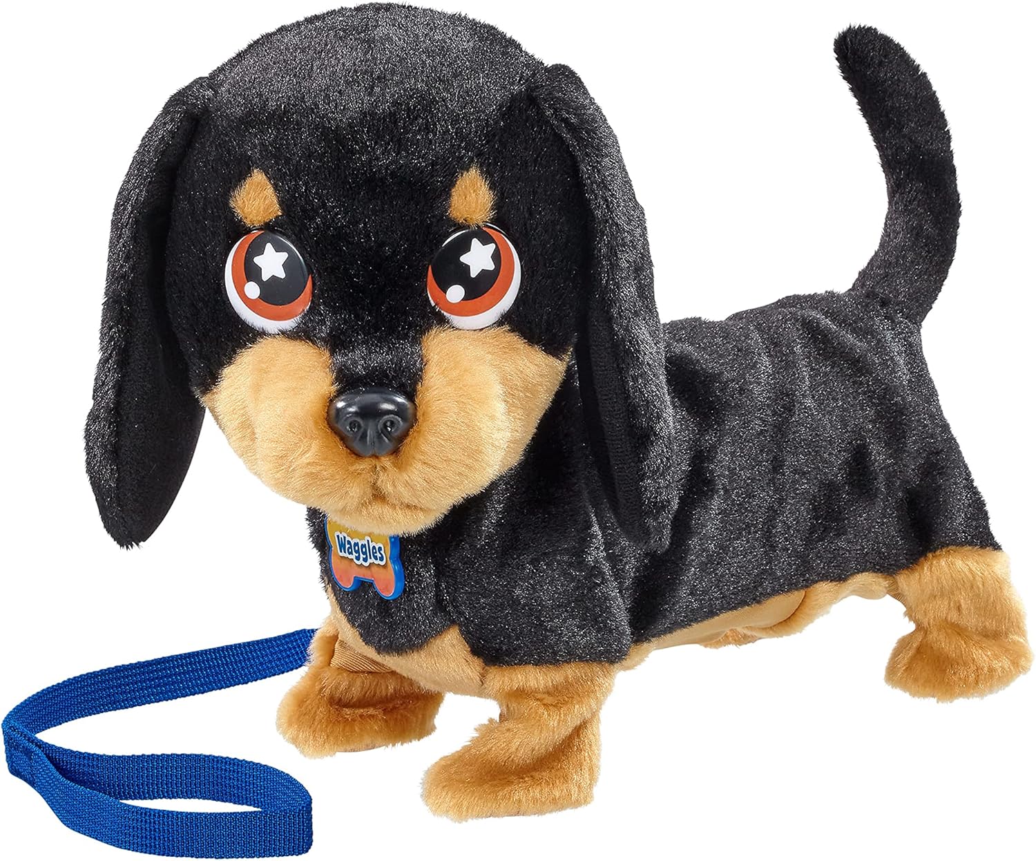 Animagic 31290 Waggles, il Bassotto che Scodinzola, Animale Domestico Elettronico, dai 4 anni