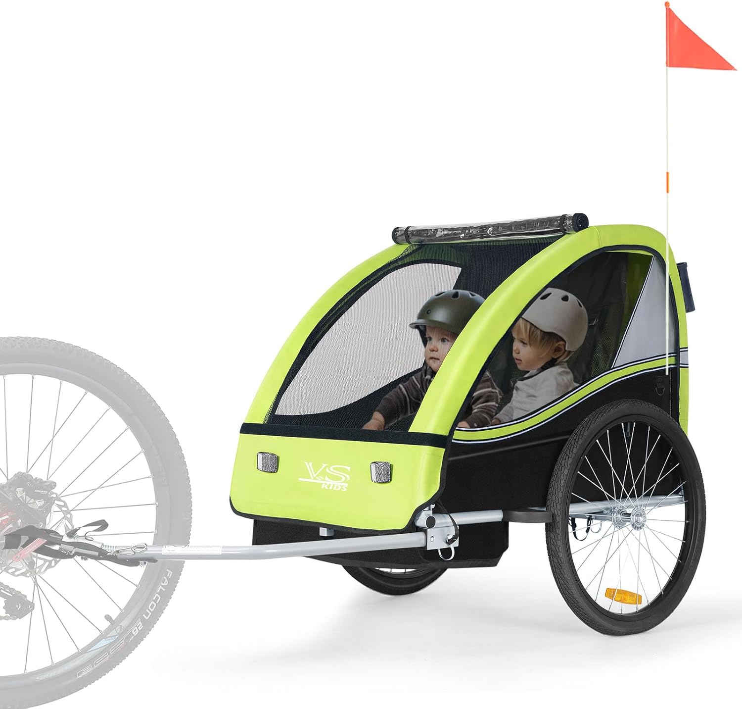 Tiggo VS 2 in 1 Rimorchio per bambini Rimorchio per bici Rimorchio con set passeggino Jogger 50202