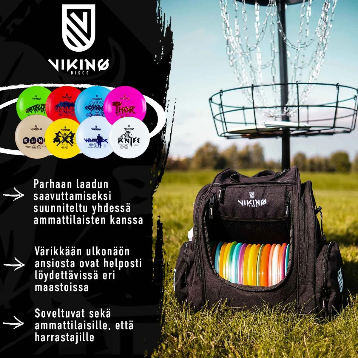 Viking Discs Disc Golf Set Ground - 8 Scheiben