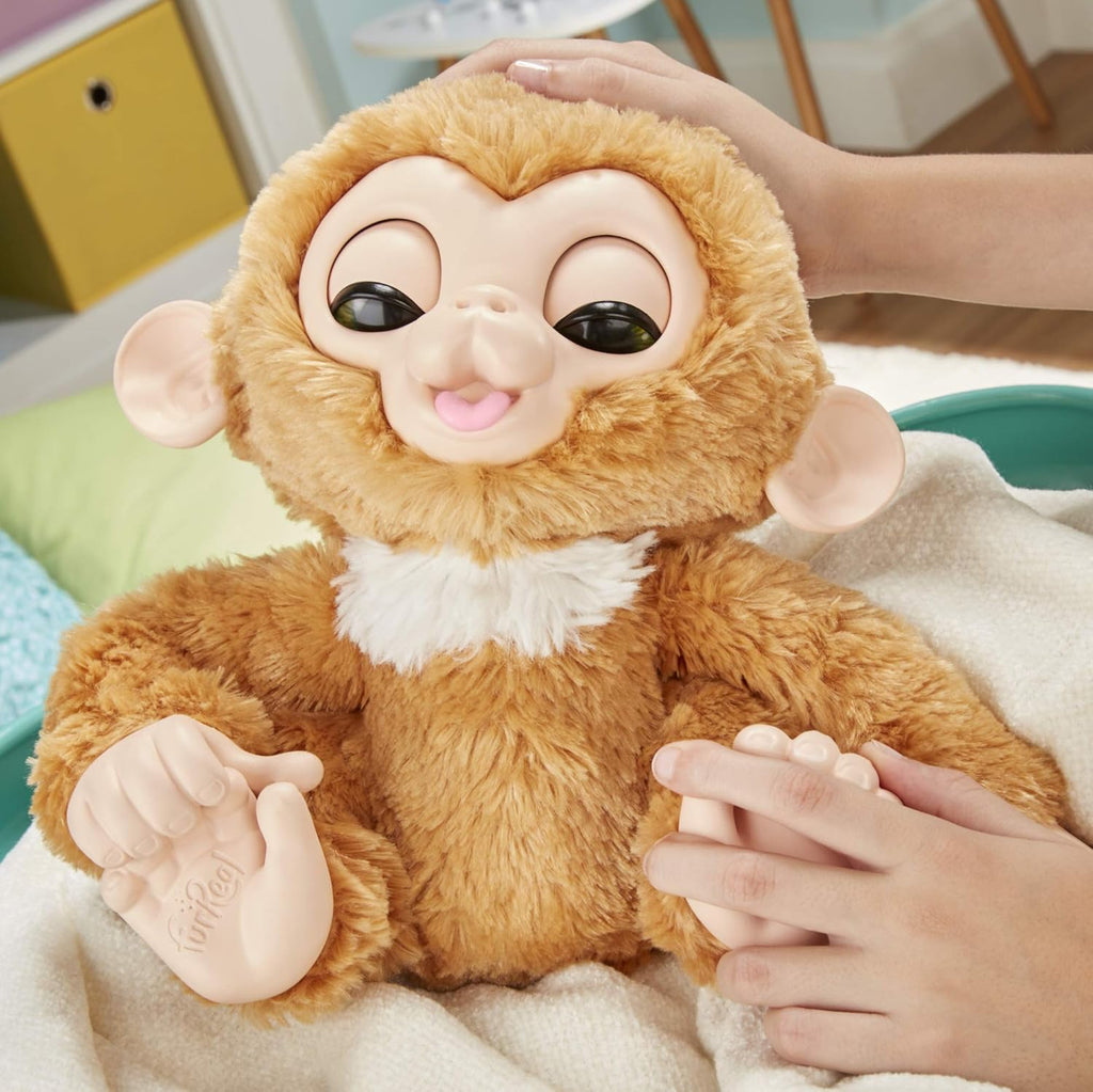 Hasbro FurReal E0367EU4 - Zandi il Piccolo Paziente, peluche interattivo