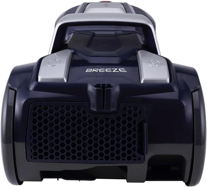 Hoover Aspirapolvere per Peli di Animali Domestici BREEZE PET con Bocchetta per Animali Domestici I Aspirapolvere senza sacco per peli di cane e gatto I Con asta regolabile, filtro EPA, cavo da 5 m con avvolgimento automatico e impugnatura