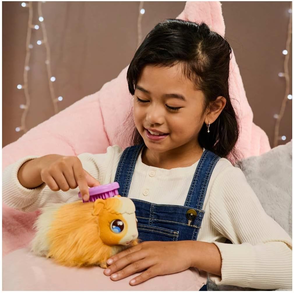 Little Live Pets – Mama Surprise | Porcellino d'India Interattivo con Gabbia e 3 Bebè a Sorpresa. Oltre 20 Suoni e Reazioni, Modello di Gioco Ripetibile, 5 anni / 60 mesi