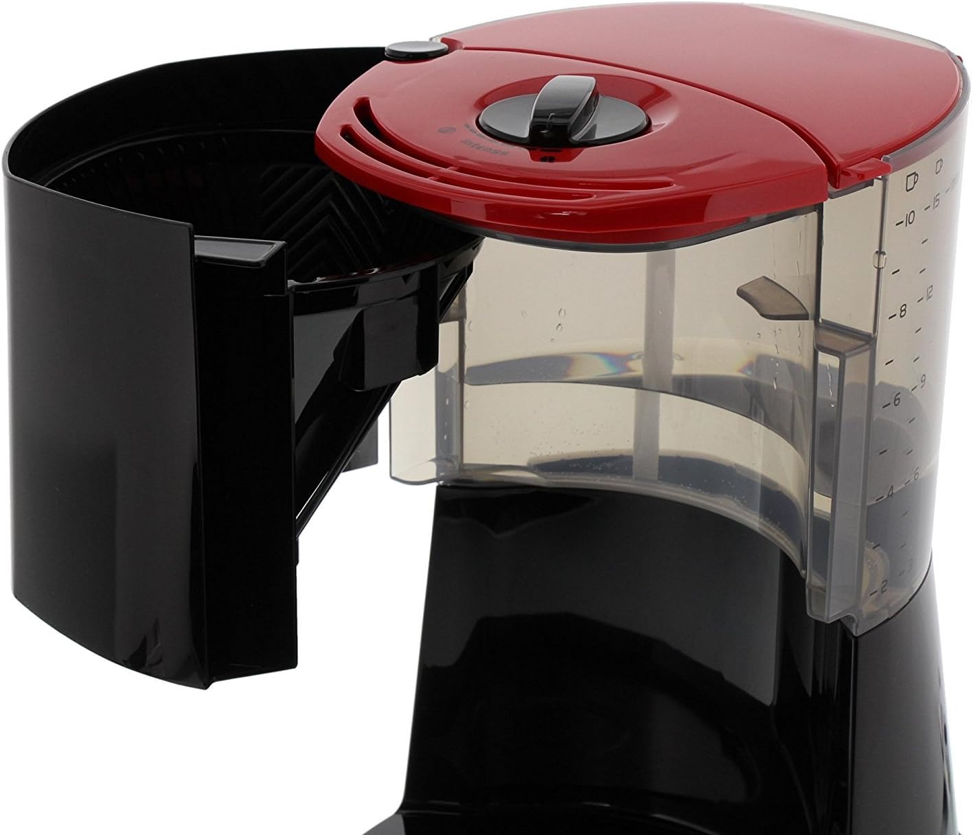 Melitta Enjoy - Macchina da caffè con filtro - con caraffa termica - sistema antigoccia - 8 tazze - bianco (1017-05)