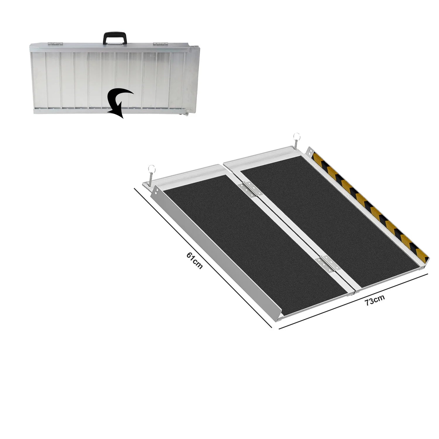 Sonnewelt Rampa per sedia a rotelle Rampa di carico in alluminio fino a 270kg