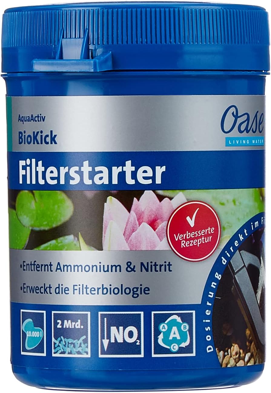 OASE 20249 Filterpumpe AquaMax Eco Classic 3500E, 3500 l/h Förderleistung, energiesparende Bachlaufpumpe, Teichpumpe, Filter, Pumpe, Bachlauf, Schwarz