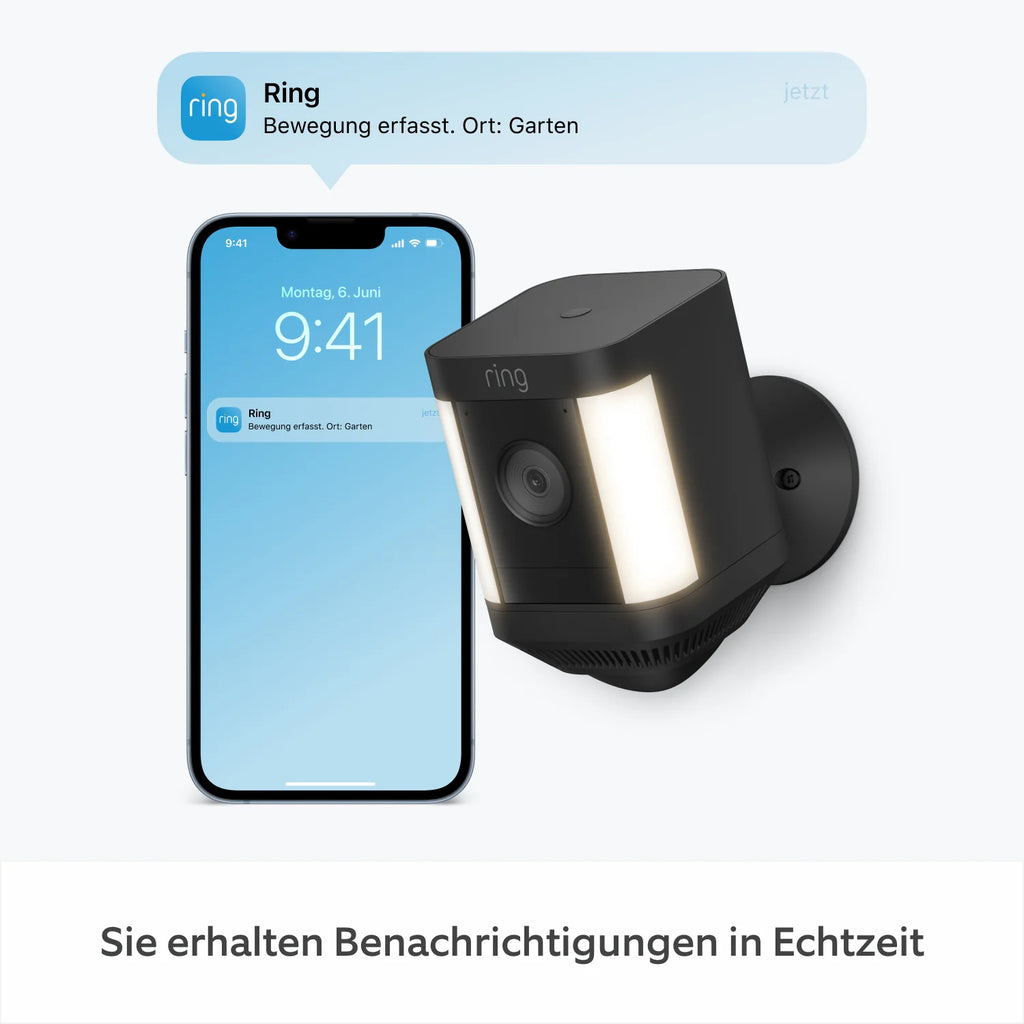 Faretto Cam Plus a batteria, confezione da 3