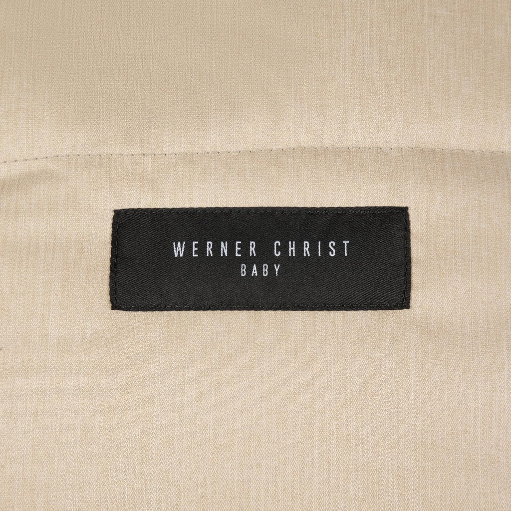 WERNER CHRIST BABY, Kinderwagen-Fußsack CORTINA – Thermo Winterfußsack (Kinder ab 6 - bis 36 Monate), mit herausnehmbarer Lammfelleinlage, medizinisches Fell, in Black (schwarz)