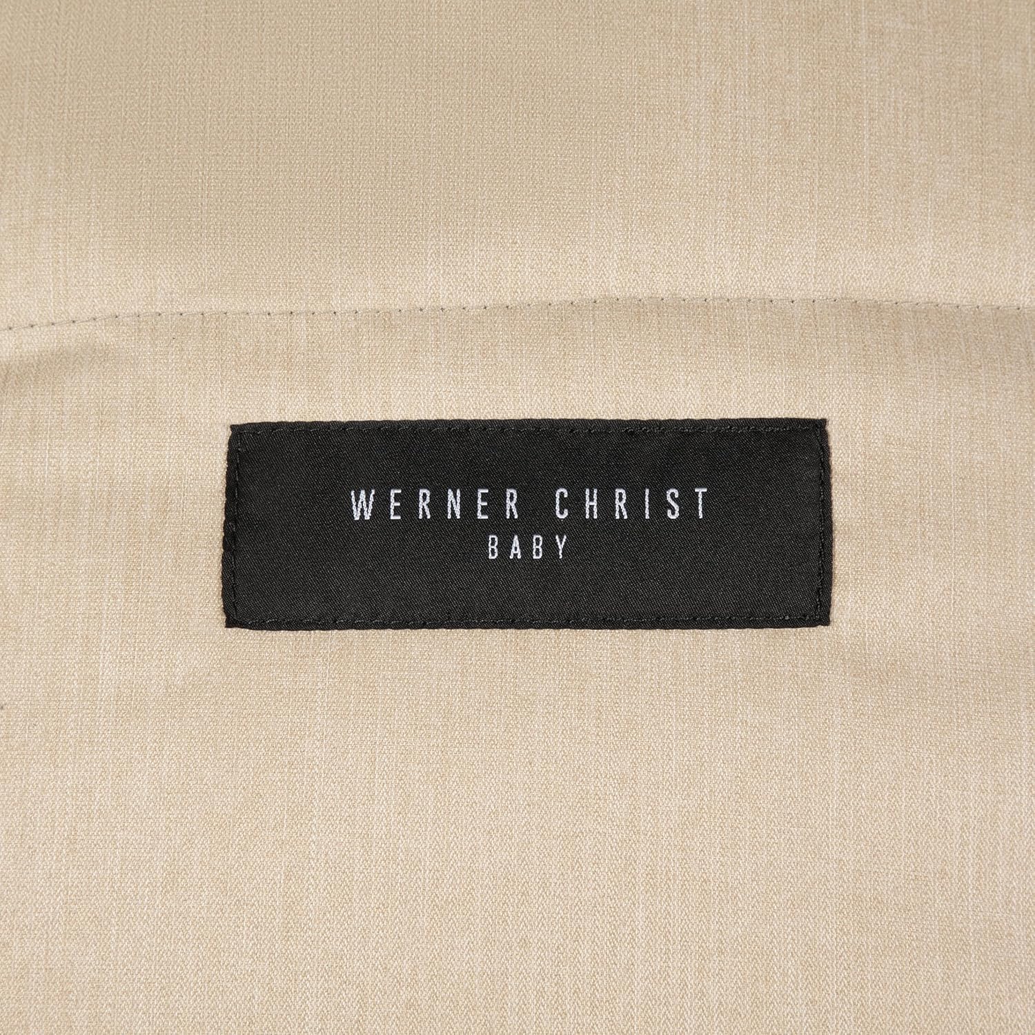 WERNER CHRIST BABY, Kinderwagen-Fußsack CORTINA – Thermo Winterfußsack (Kinder ab 6 - bis 36 Monate), mit herausnehmbarer Lammfelleinlage, medizinisches Fell, in Black (schwarz)