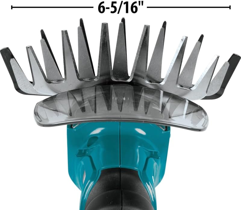 Makita UM600DSMEX Akku-Gras-Strauchschere 12V max, 4,0 Ah, 2 Akkus BL1041B, Ladegerät DC10SB, inklusive Schnittgutsammler