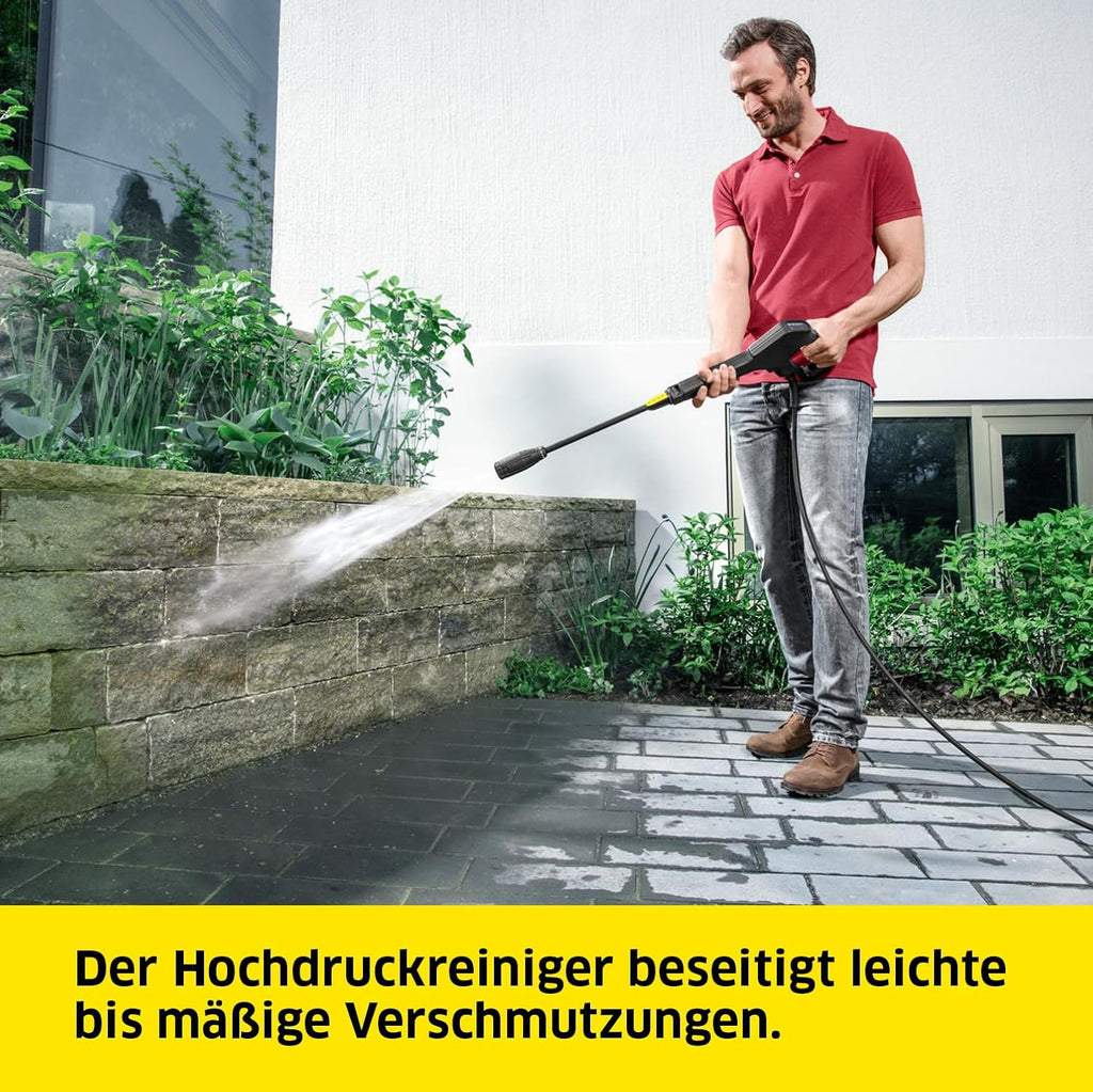 Idropulitrice Kärcher K 3 Power Control Home, Pressione: max. 120 bar, Portata: 380 l/h, Resa per area: 25 m²/h, Filtro dell'acqua, Peso: 4,4 kg, Pistola ad alta pressione, Ugello rotante, Lancia Vario Power, Home Kit