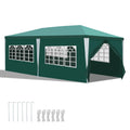 Sonnewelt Padiglione 3x6m Gazebo Impermeabile con Pareti Laterali