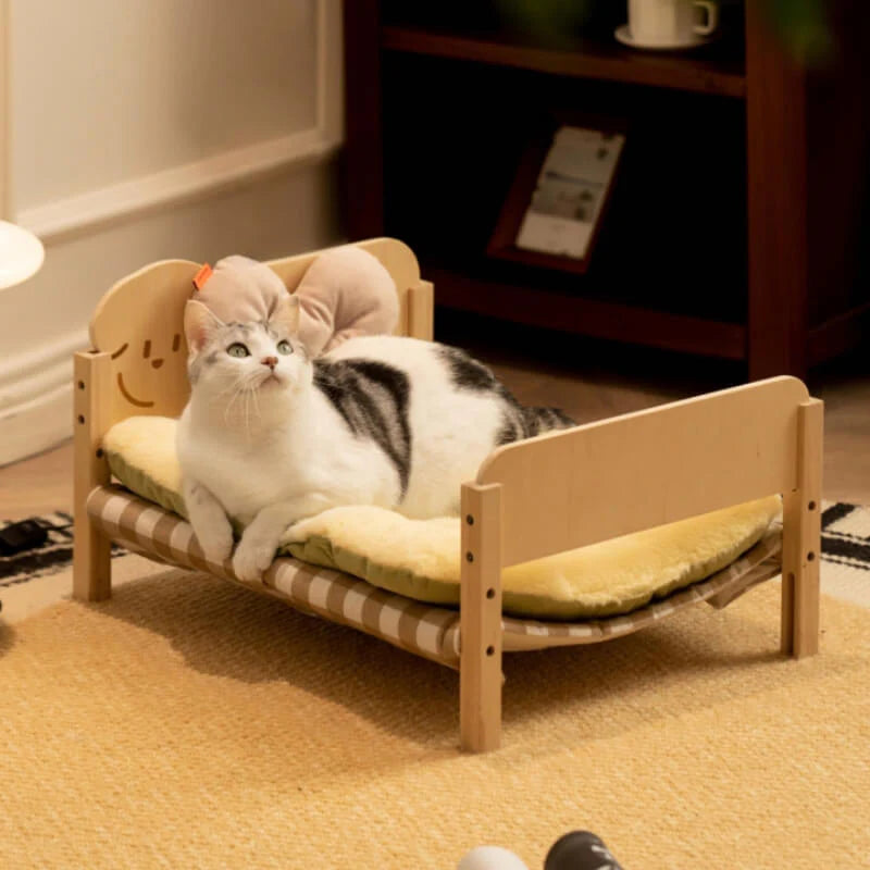 Katzenfreude – Letti impilabili in legno per gatti, per divertimento e relax