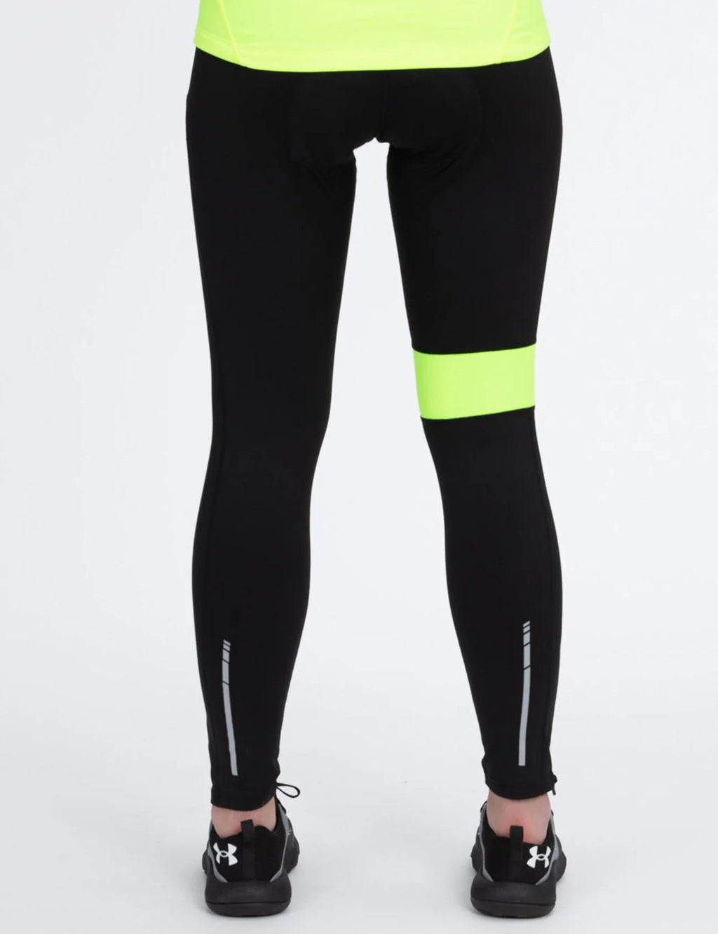 Damen-Thermo-Radhose Lunga Nera-Neon