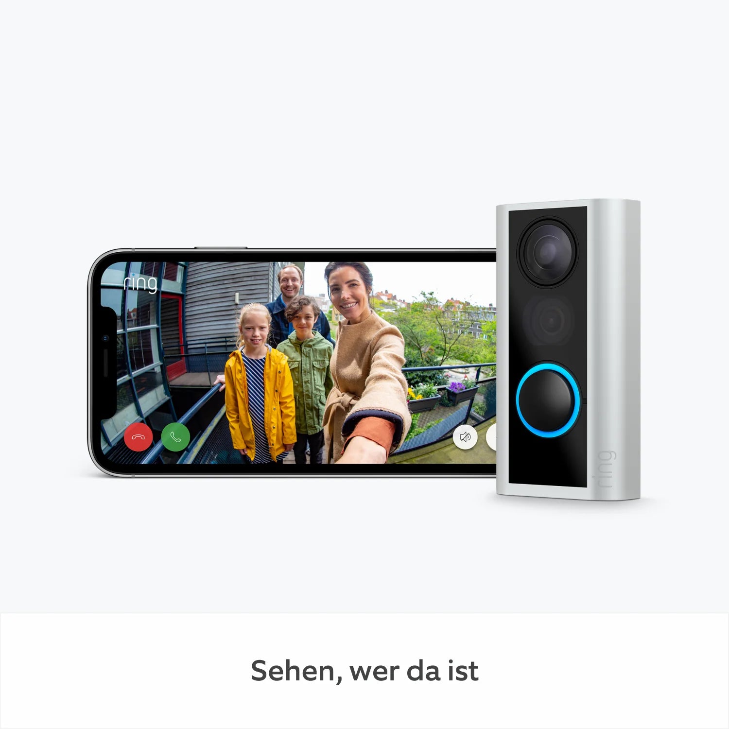 Ring Video-Türspion (34-55mm) + Innenkamera (Door View Cam + Indoor Camera (2. Gen.))