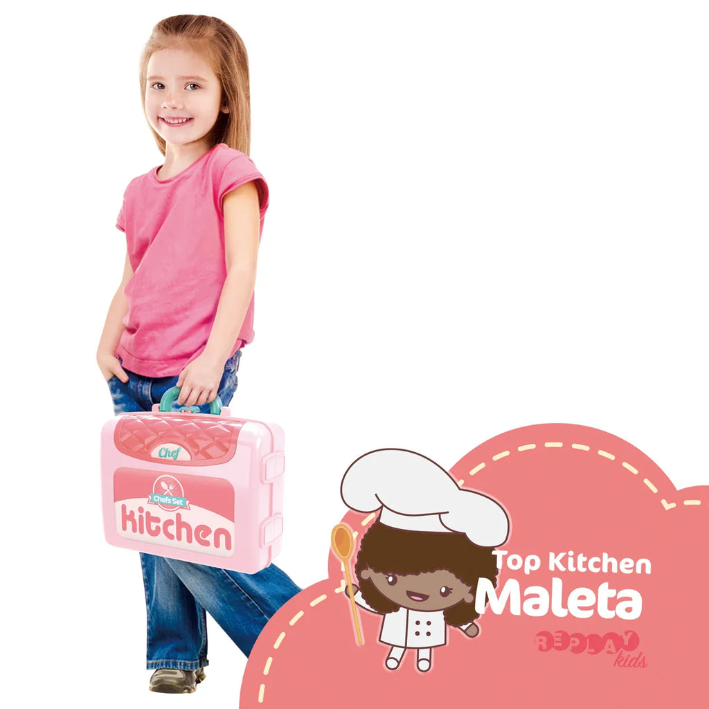 Kitchen Suitcase - Cucina da Viaggio Esplosiva - Cucina Giocattolo