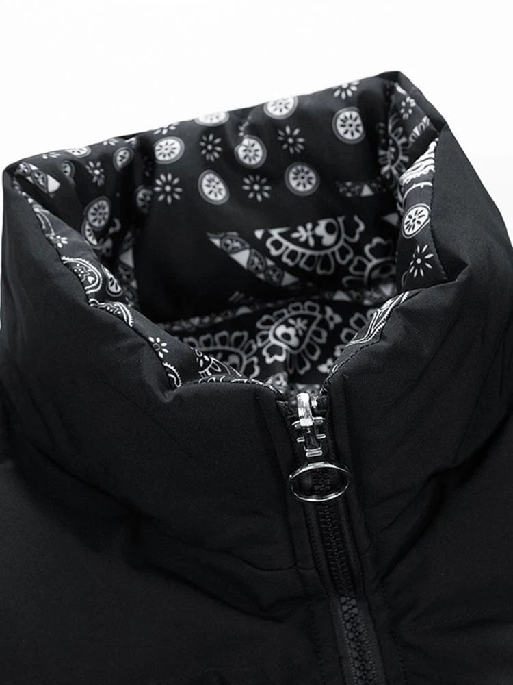 Giacca imbottita reversibile da uomo