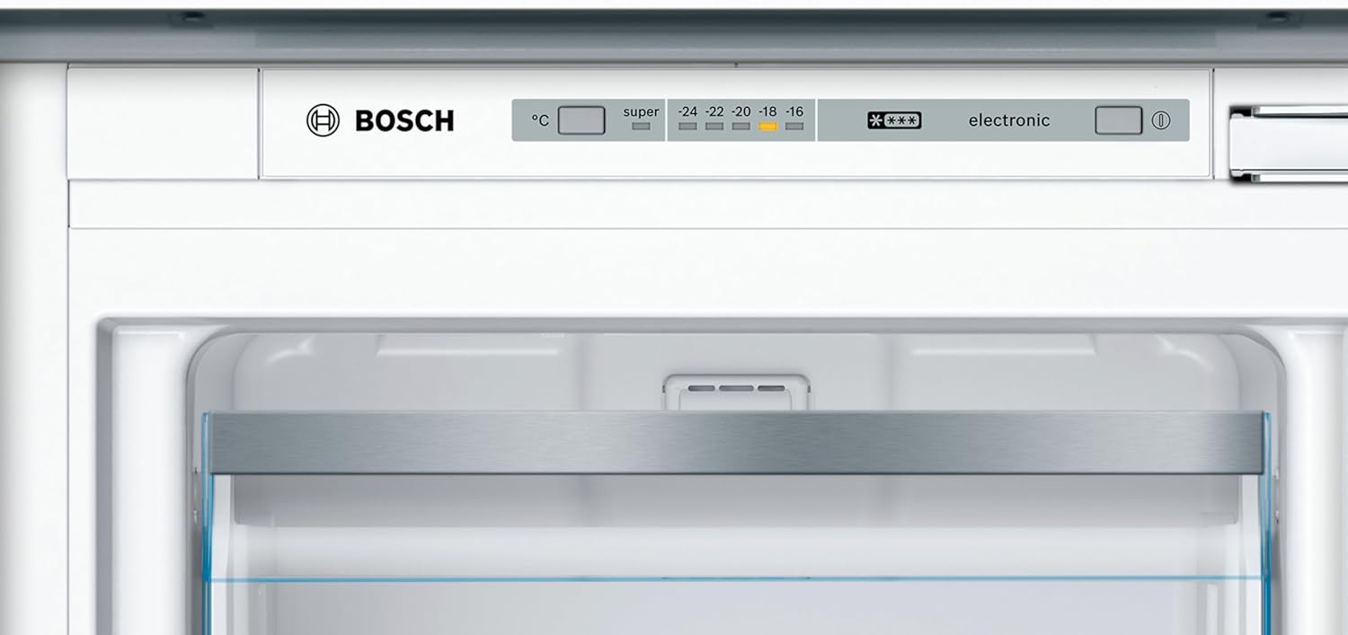 Bosch GIV11ADC0 Serie 6 Congelatore da incasso, 95 kWh, anno, 70 l, LowFrost, FreshSense, 72 x 56