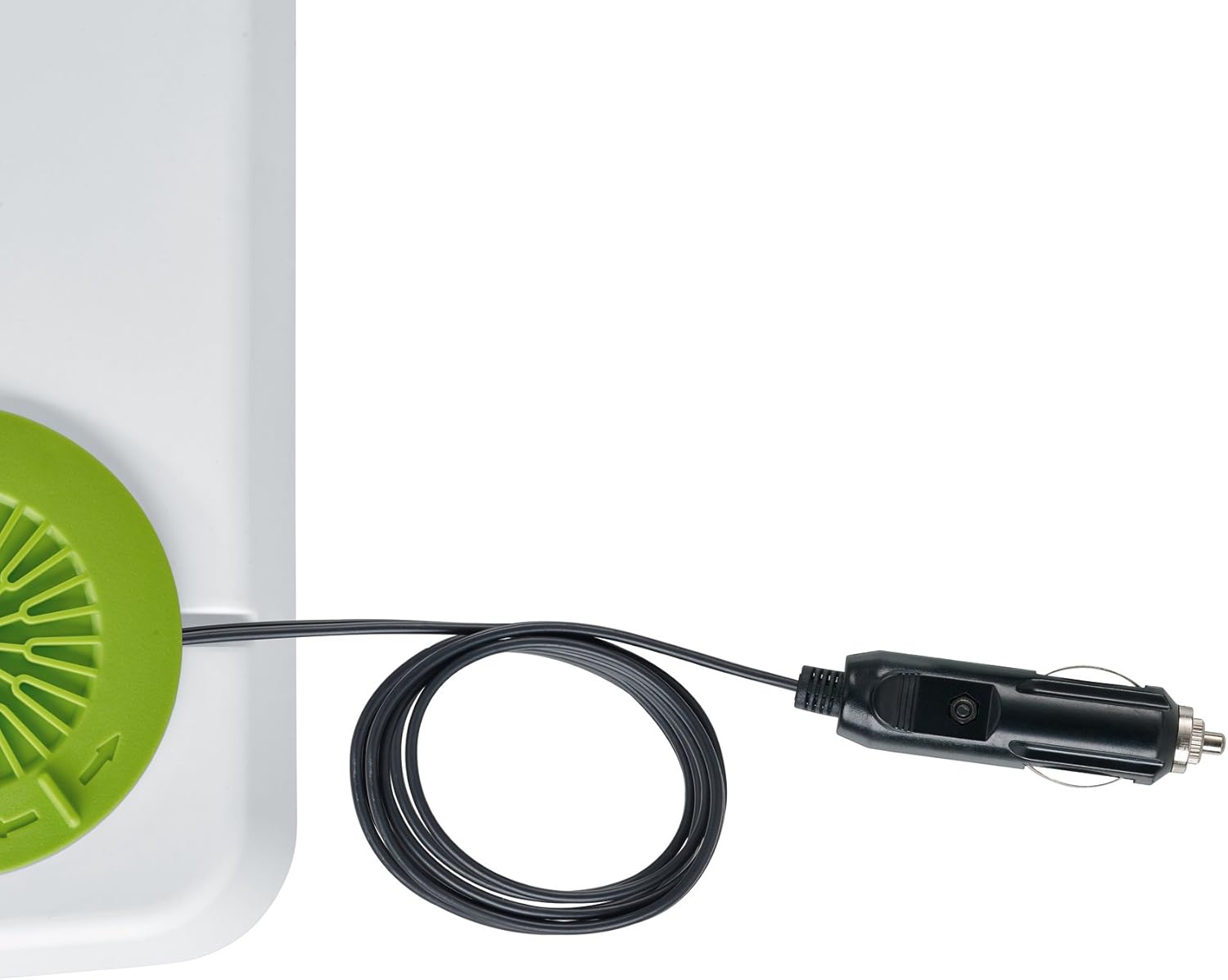 SEVERIN Electric Cool Box with a Cooling and Warming Function, 20 L, Incl. 2 Connections: 220 - 240 V / 12 V DC, KB 2922, Green-Grey, With additional USB connection, 28 l