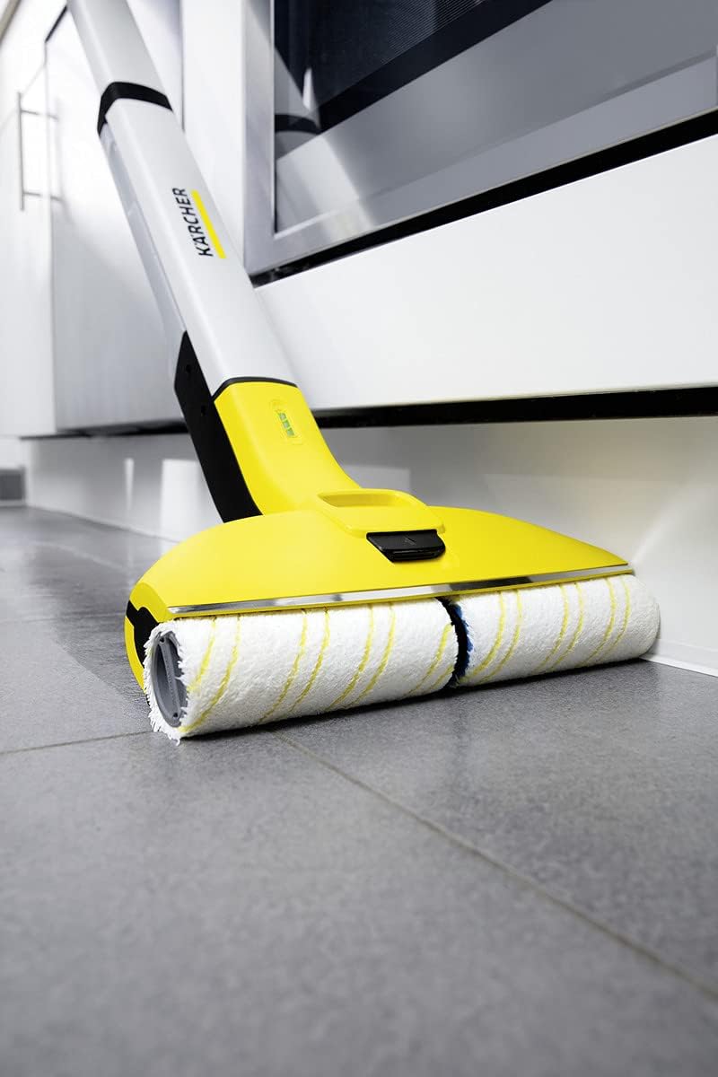 Krcher FC 3 wireless - Bodenreiniger für harte Bden - Leicht und wendig, mühelose Reinigung, ohne Schrubben - 20 Minuten Autonomie dh 60 m Boden pro Ladung gereinigt, Gelb