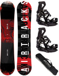Set Snowboard Uomo Eight Hybrid Rocker Wide + Attacchi Snowboard Master Pro + Borsa Snowboard