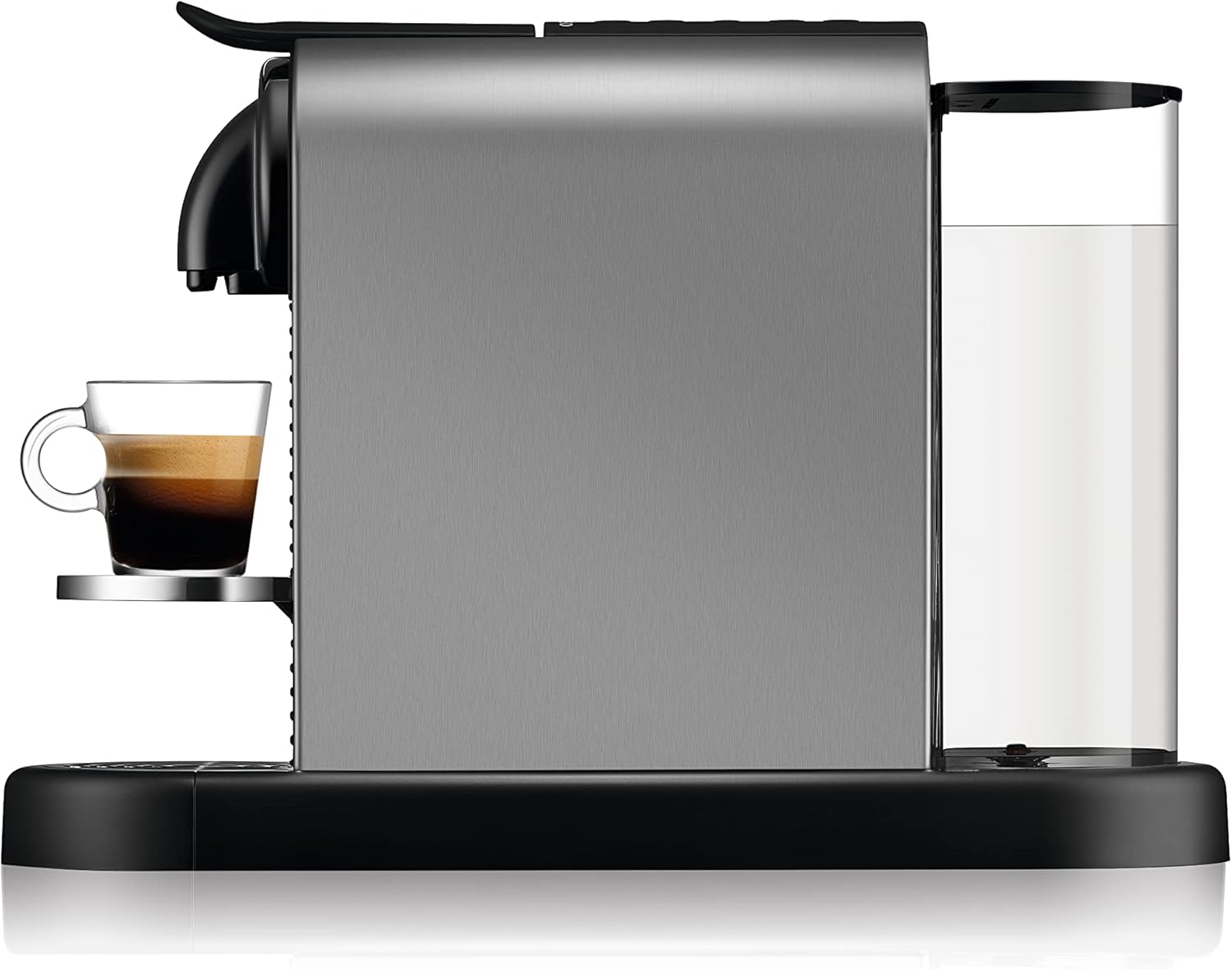 Nespresso De'Longhi EN267.BAE Citiz Macchina da Caffè con Montalatte, Funzione di Risparmio Energetico, 1710W, 1 Litro, 37.2 x 21.8 x 27.7 cm, Nero