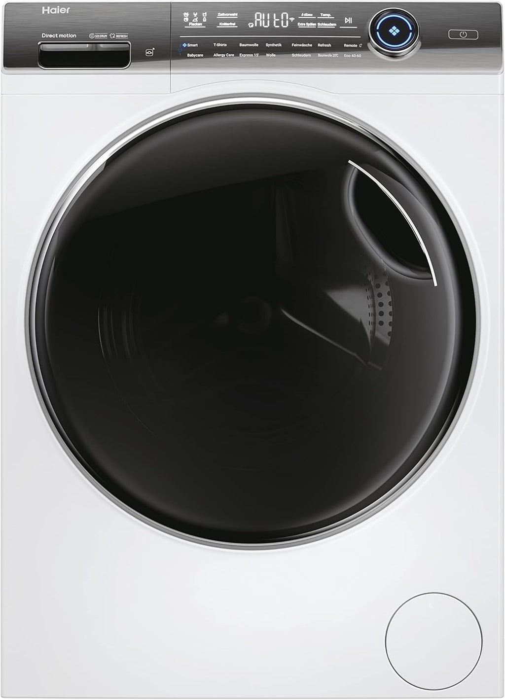 Haier HW100-BP14636N Waschmaschine / 10 kg / A - beste Effizienz / Inverter-Motor / Dampffunktion / Vollwasserschutz / Eco 40-60 Programm