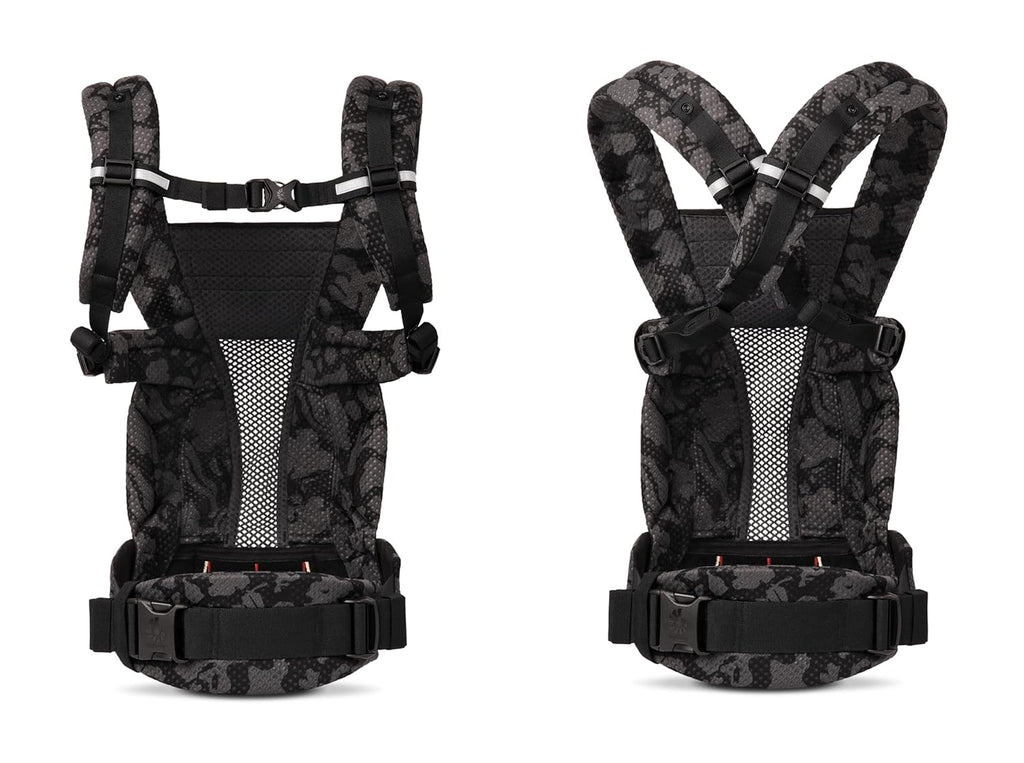 Ergobaby Omni Breeze Marsupio per Neonati dalla Nascita fino a 20 kg, Morbido Mesh SoftFlex a 4 Posizioni, Ergonomico, Porta Bebè, Natural Beige