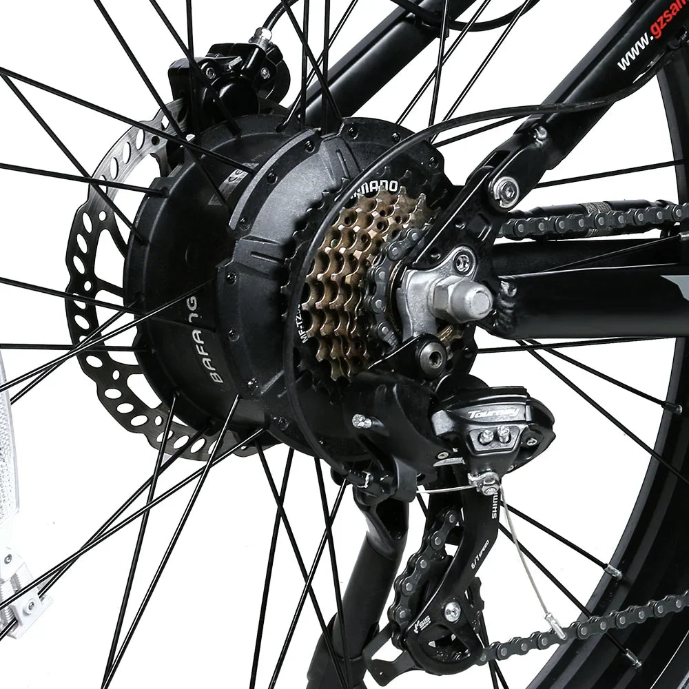 Bici elettrica SAMEBIKE RS-A08, motore da 750W, batteria da 48V 17Ah, pneumatici fat, 45 km/h