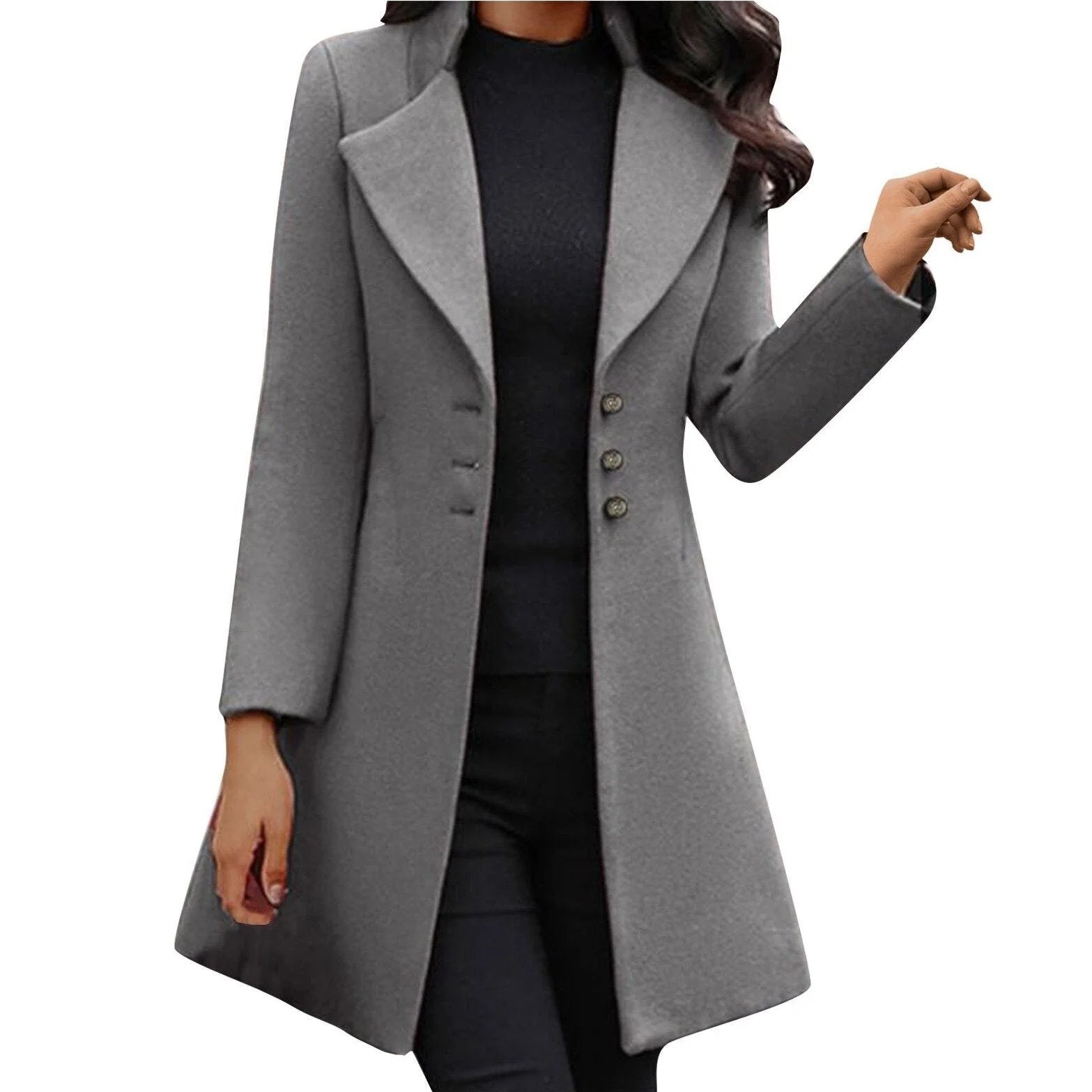 Geknpfte Jacke für Damen