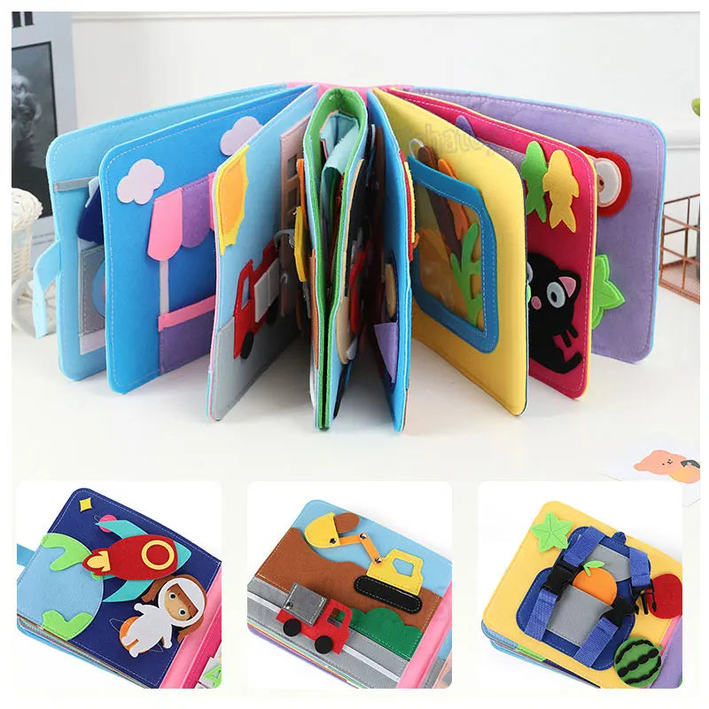 BusyBook - Sinnesabenteuer - Montessori-Aktivittsbuch