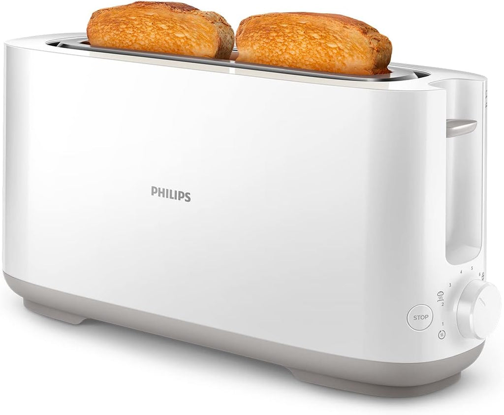 Philips Domestic Appliances HD2590/00 Tostapane, Bianco, Taglia Unica