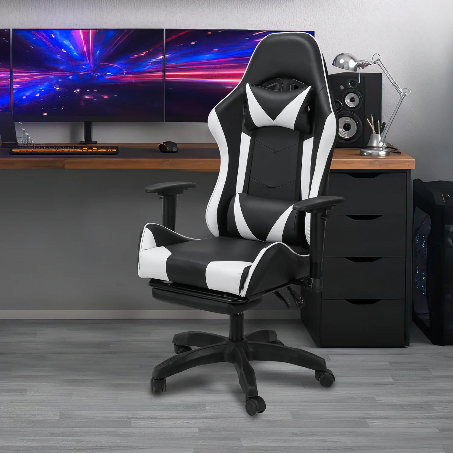 Sonnewelt Gaming Stuhl Bürostuhl Computerstuhl