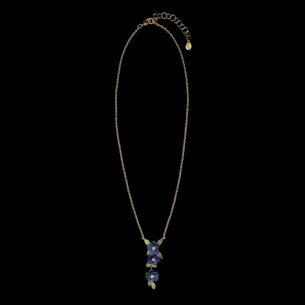 Nontiscordardimé di Primavera - Collana con ciondolo a fiore