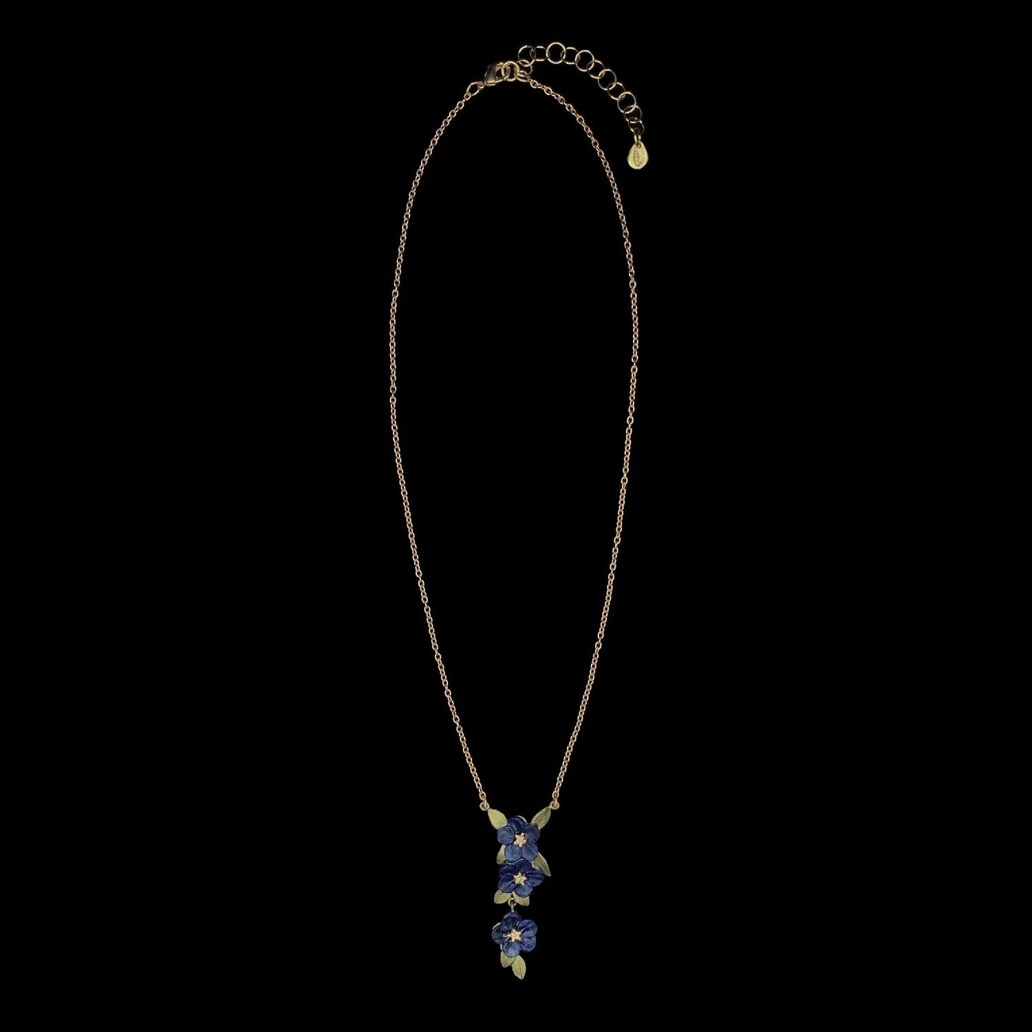 Nontiscordardimé di Primavera - Collana con ciondolo a fiore
