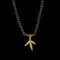 Bambù - Collana con ciondolo piccolo