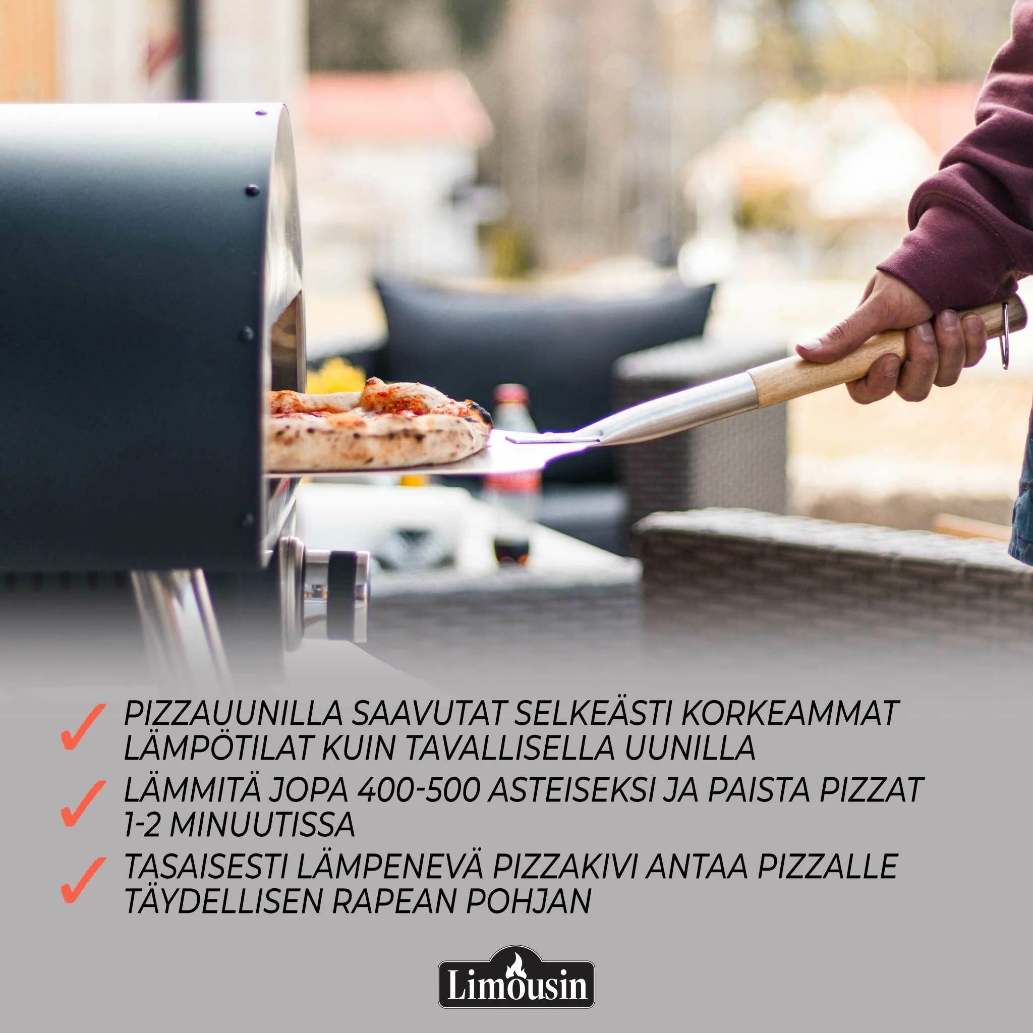 Forno per pizza Limousin Premium 12