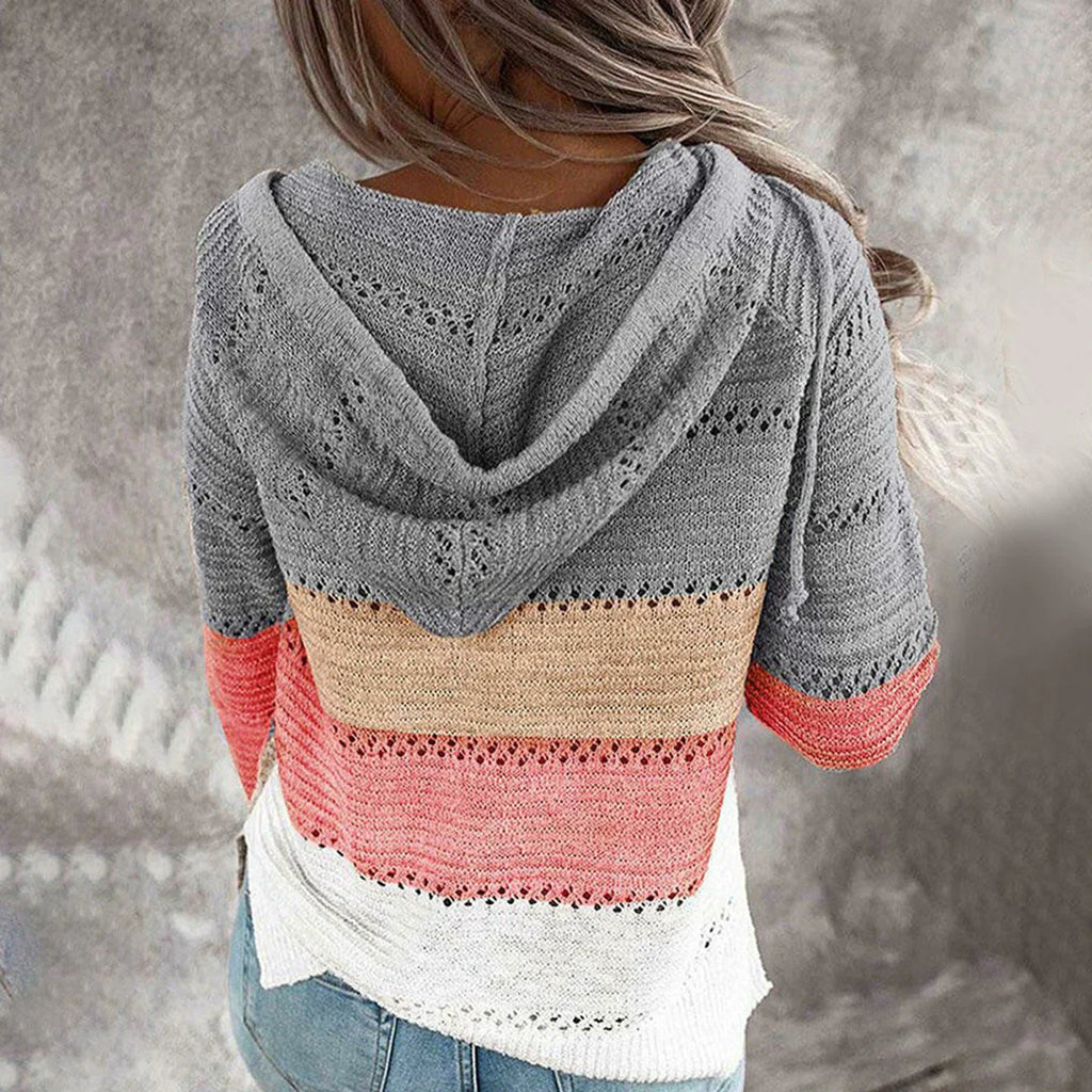 Locker sitzender Strickpullover mit V-Ausschnitt für alle Jahreszeiten