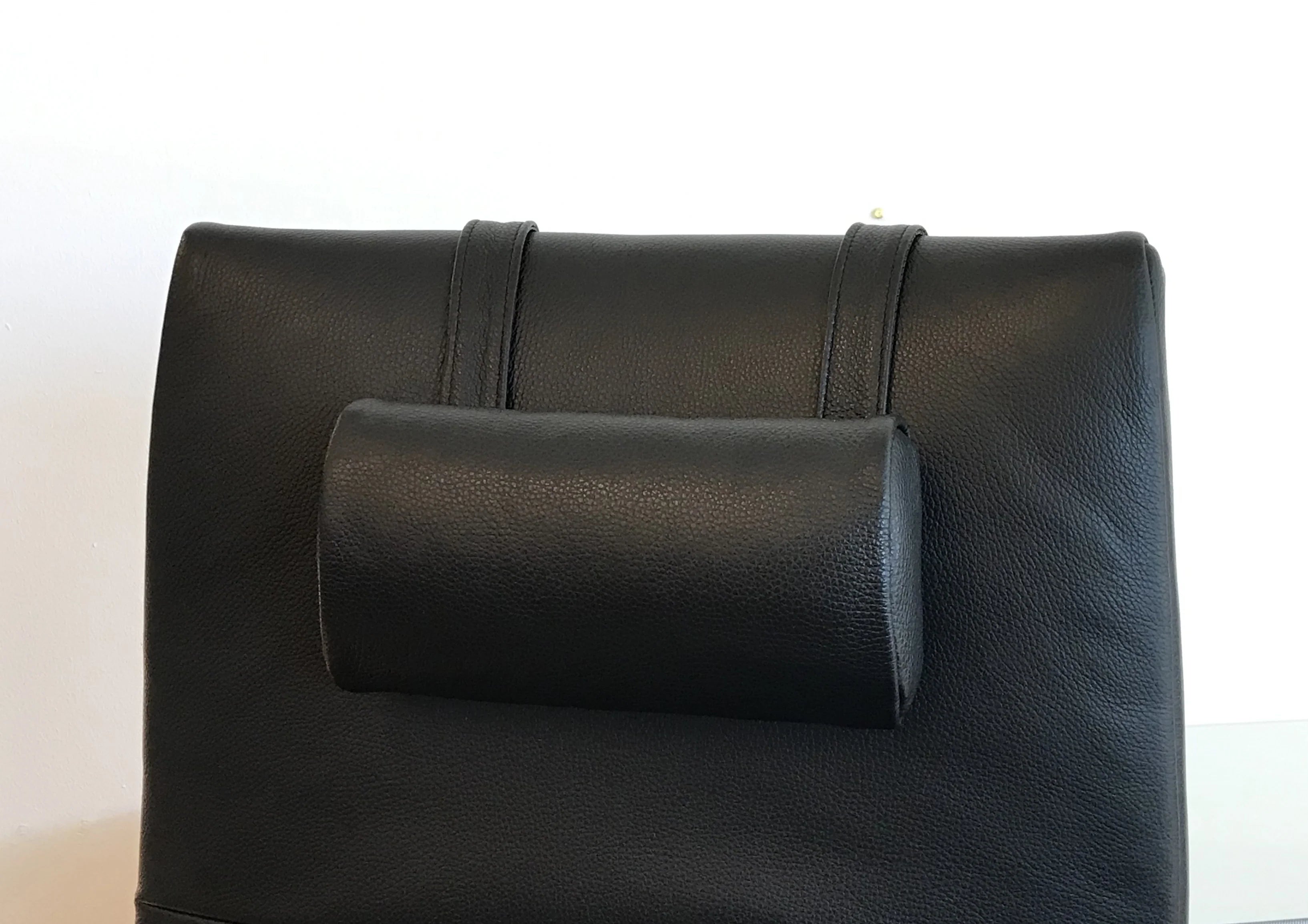 Nackenkissen schmal für Jori Relaxsessel ellipsenfrmig, cavila black, Nackenrolle