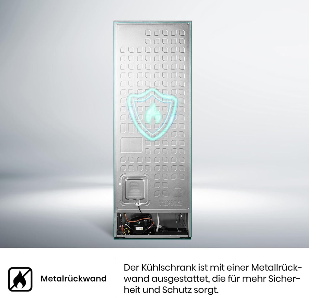 Hisense FV191N4AW2 Gefrierschrank/ TotalNoFrost/ SuperFreeze/ Türalarm/ Multiflow 360°/ BigBox/ 143,4 cm/ Gefrierteil 147 l/ 41 dB/ 205 kWh/Wei