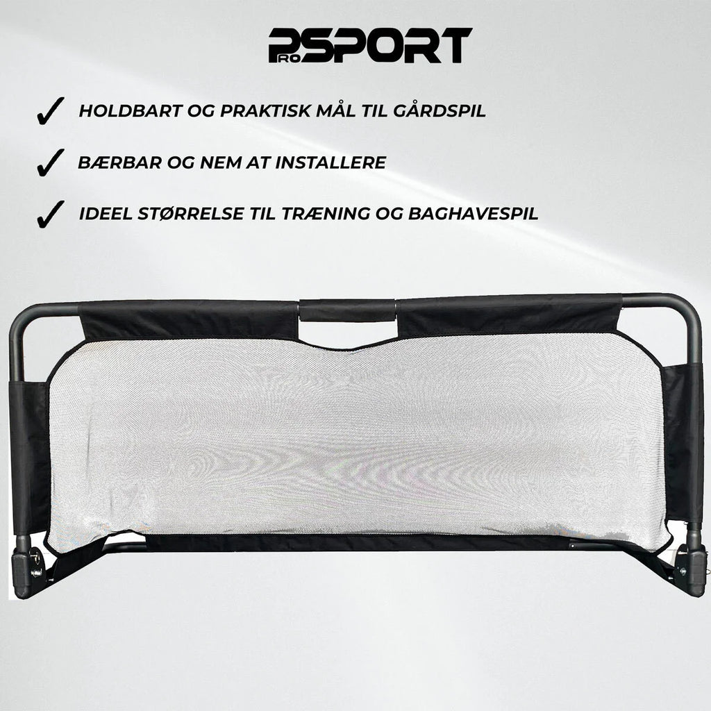 ProSport Fuballtor 150x60x60cm Premium Schwarz