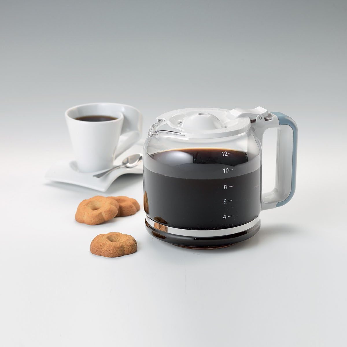 Ariete Vintage 1342 Macchina da Caffè Americano Retrò, Caraffa in Vetro Temperato, Fino a 12 Tazze, Timer 24 Ore, Spegnimento Automatico, Funzione Anti-Goccia, Piastra Riscaldante, Capacità 1.5 L, 2000 W, Verde