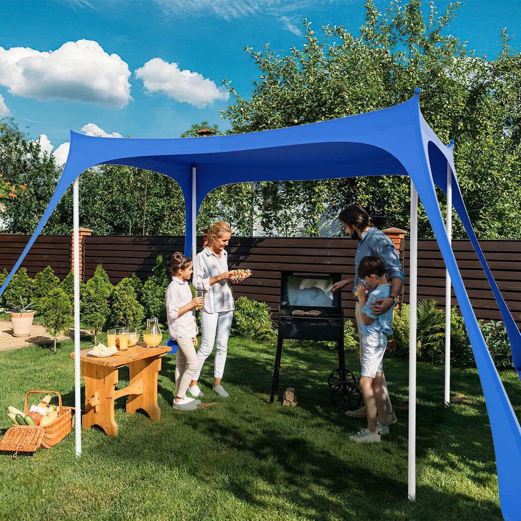 Sonnewelt Parasole da spiaggia 3×3m UPF50
