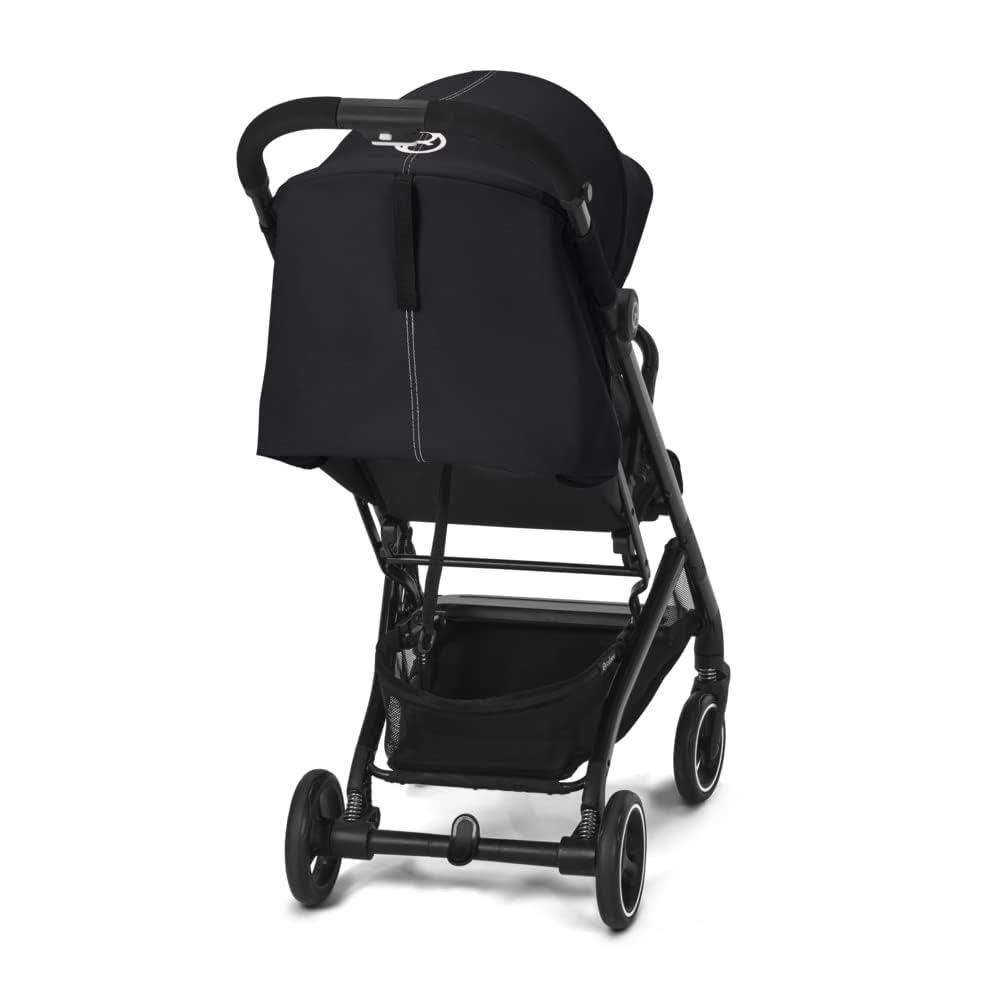Passeggino Cybex Gold Beezy con cinture One-Pull, dalla nascita fino a 4 anni circa (max. 22 kg), compatto ed ergonomico, Almond Beige (Beige con telaio nero)