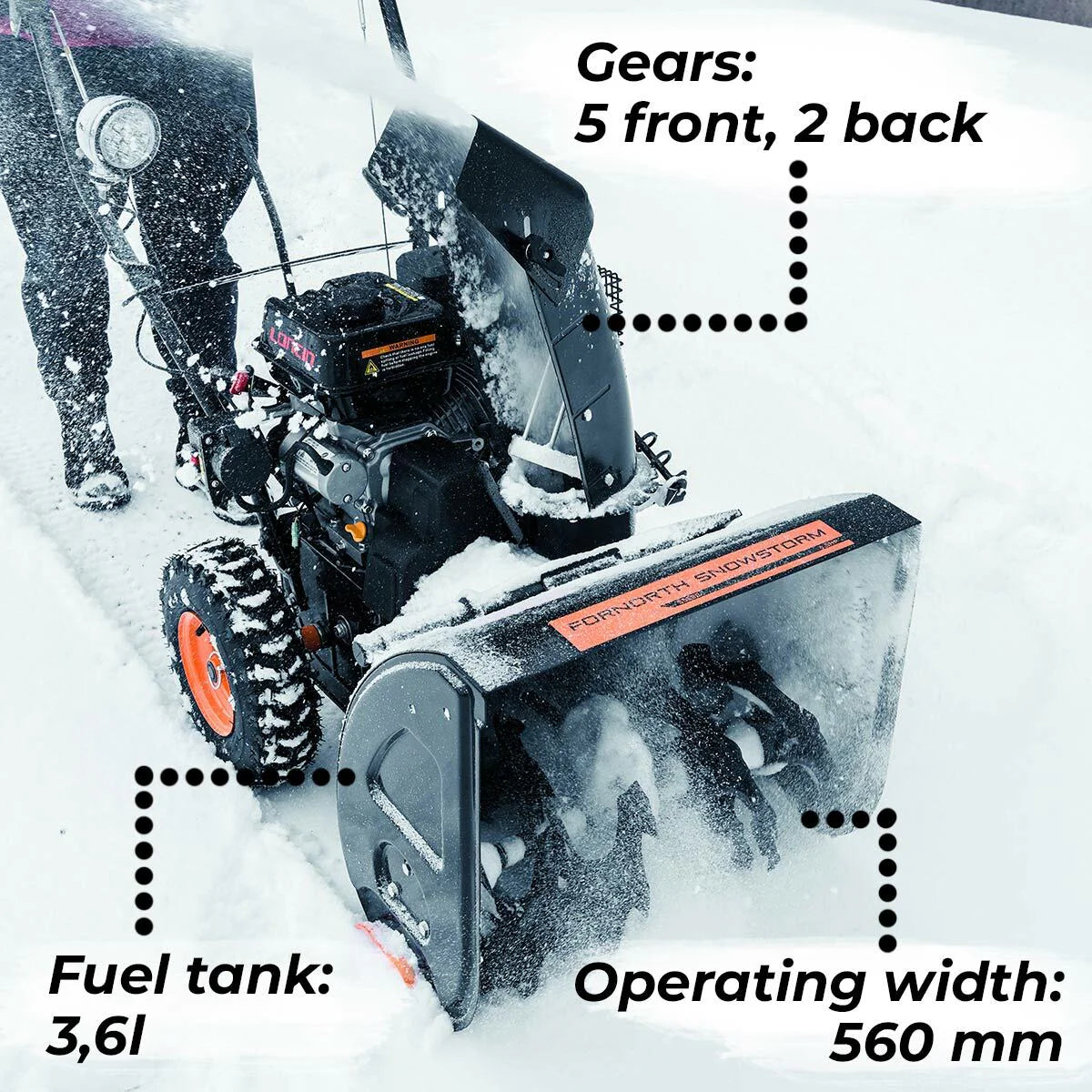 Fresa da neve Fornorth S5500